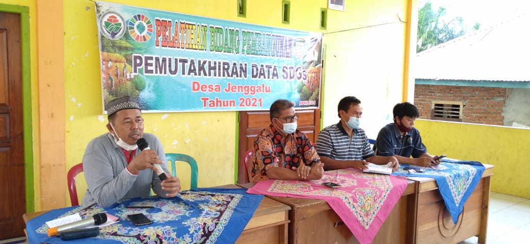 KEGIATAN PELATIHAN PEMUTAKHIRAN DATA SDGS 2021